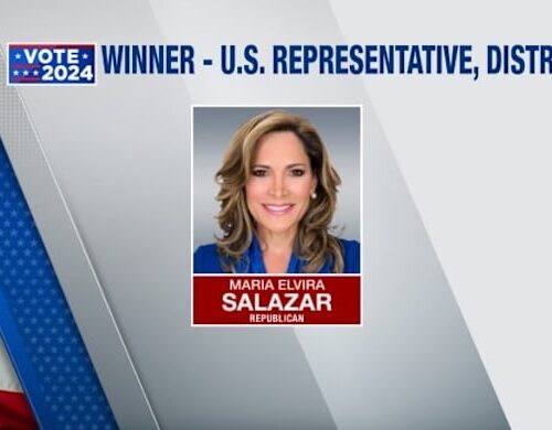 Vote 2024: Republican Maria Elvira Salazar keeps U.S. House of Representatives seat for 3rd termWPLG Local 10