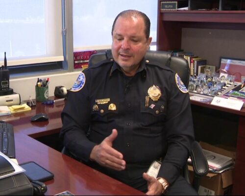 Police officers from South Florida travel to work during the presidential inaugurationWPLG Local 10