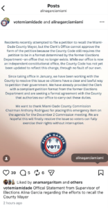 Recall effort vs Miami-Dade Mayor Daniella Levine Cava is now on trackPolitical Cortadito